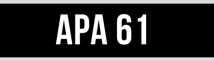 APA 61