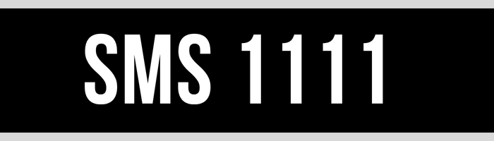 SMS 1111